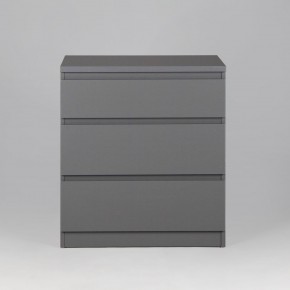 2.03.02.060.4 КАСТОР комод 3 ящика RU серый в Коротчаево - korotchaevo.ok-mebel.com | фото 2