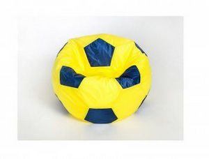 Кресло-мешок Мяч малый желто-синее в Коротчаево - korotchaevo.ok-mebel.com | фото 1