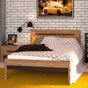 АФИНА А3г Кровать 1800 (крафт) в Коротчаево - korotchaevo.ok-mebel.com | фото 2