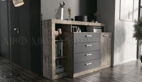 Ангара Комод (Графит/дуб юкон) в Коротчаево - korotchaevo.ok-mebel.com | фото