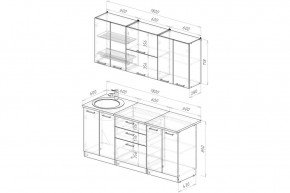 АНТИКА Кухонный гарнитур Макси 2 (1800 мм) в Коротчаево - korotchaevo.ok-mebel.com | фото 2