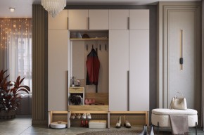 БАСКО Прихожая К7 (кашемир) в Коротчаево - korotchaevo.ok-mebel.com | фото 13