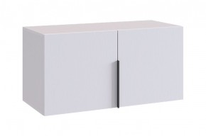 БАСКО Антресоль двухдверная L800 (белое дерево) в Коротчаево - korotchaevo.ok-mebel.com | фото