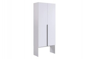 БАСКО Шкаф двухдверный L800 (белое дерево) в Коротчаево - korotchaevo.ok-mebel.com | фото