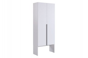 БАСКО Шкаф двухдверный L800 (белое дерево) в Коротчаево - korotchaevo.ok-mebel.com | фото