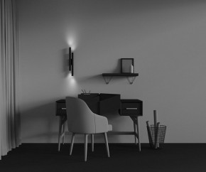 Бра Maytoni Calipso C082WL-24W2.7K-B в Коротчаево - korotchaevo.ok-mebel.com | фото 4