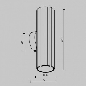 Бра Maytoni Calipso C106WL-02-GU10-BS в Коротчаево - korotchaevo.ok-mebel.com | фото 8