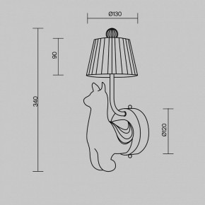 Бра Maytoni Senor Alpaca MOD377WL-L6W3K в Коротчаево - korotchaevo.ok-mebel.com | фото 9