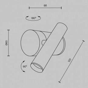 Бра Maytoni Utility MOD433WL-L3B3K1 в Коротчаево - korotchaevo.ok-mebel.com | фото 5