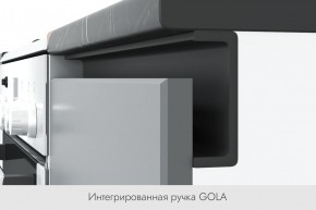 БЬЯНКА Кухонный гарнитур 1,6 белый/лиственница охотская/смоки софт в Коротчаево - korotchaevo.ok-mebel.com | фото 3