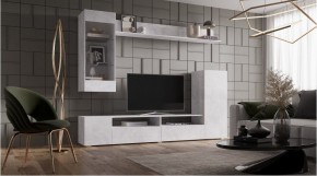 ДАЛЛАС Гостиная (модульная) цемент светлый в Коротчаево - korotchaevo.ok-mebel.com | фото