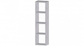 ДАЛЛАС Секция открытая (цемент светлый) в Коротчаево - korotchaevo.ok-mebel.com | фото