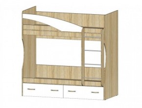 БУРАТИНО Детская (Сонома/Белый) в Коротчаево - korotchaevo.ok-mebel.com | фото 2