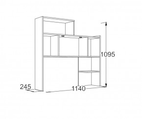 Детская Омега-18 (модульная) в Коротчаево - korotchaevo.ok-mebel.com | фото 9