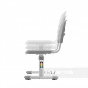 Комплект парта + стул трансформеры Cantare Grey в Коротчаево - korotchaevo.ok-mebel.com | фото 6