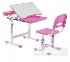 Комплект парта + стул трансформеры Cantare Pink в Коротчаево - korotchaevo.ok-mebel.com | фото
