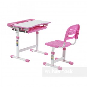 Комплект парта + стул трансформеры Cantare Pink в Коротчаево - korotchaevo.ok-mebel.com | фото 2