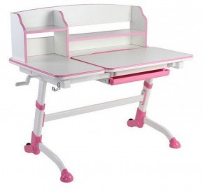 Парта-трансофрмер Amare II Pink с надстройкой в Коротчаево - korotchaevo.ok-mebel.com | фото 3