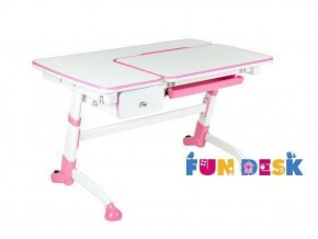 Парта-трансофрмер Amare Pink с выдвижным ящиком в Коротчаево - korotchaevo.ok-mebel.com | фото 2