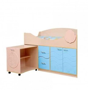 Набор мебели для детской Юниор -12.2 (700*1860) МДФ матовый в Коротчаево - korotchaevo.ok-mebel.com | фото 4
