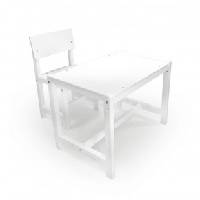 Детский растущий комплект стол и стул Я САМ "Лофт" (Белый, Белый) в Коротчаево - korotchaevo.ok-mebel.com | фото 1