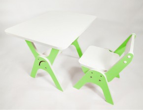 Детский растущий стол-парта и стул Я САМ "Умка" (Зеленый) в Коротчаево - korotchaevo.ok-mebel.com | фото
