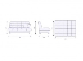 Диван Идальго Savana Plus Beige с подушками в Коротчаево - korotchaevo.ok-mebel.com | фото 2