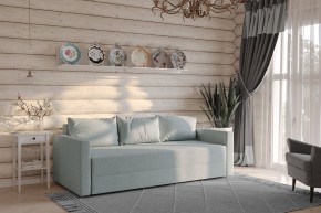 Диван-кровать Вало мятно-серый, ткань рогожка в Коротчаево - korotchaevo.ok-mebel.com | фото 2