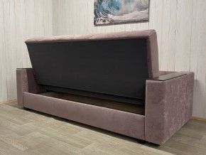 Диван Престиж-15 (НПБ+МДФ) велюр Sensey Elderberry в Коротчаево - korotchaevo.ok-mebel.com | фото 5