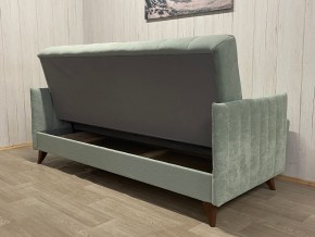 Диван Престиж-3 (НПБ) велюр Sensey mist green в Коротчаево - korotchaevo.ok-mebel.com | фото 4