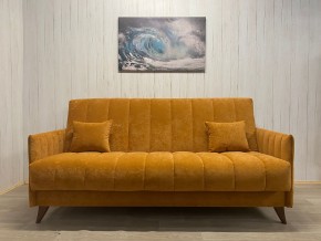 Диван Престиж-3 (НПБ) велюр Sensey terracotta в Коротчаево - korotchaevo.ok-mebel.com | фото 2