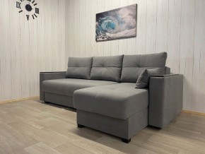 Диван угловой Комфорт-3 (НПБ+МДФ) велюр Galaxy Lite 26 в Коротчаево - korotchaevo.ok-mebel.com | фото 2