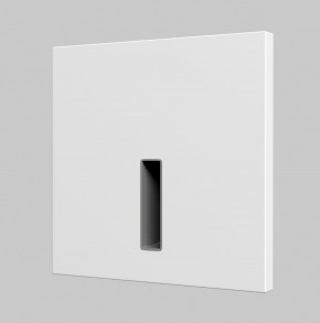 DK1030-WH Светильник встраиваемый в стену, IP 20, LED 3000K, 3 Вт, белый, алюминий в Коротчаево - korotchaevo.ok-mebel.com | фото