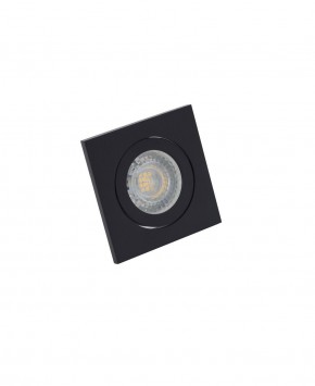 DK2016-BK Встраиваемый светильник, IP 20, 50 Вт, GU10, черный, алюминий в Коротчаево - korotchaevo.ok-mebel.com | фото