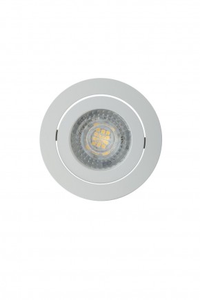 DK2017-WH Встраиваемый светильник, IP 20, 50 Вт, GU10, белый, алюминий в Коротчаево - korotchaevo.ok-mebel.com | фото