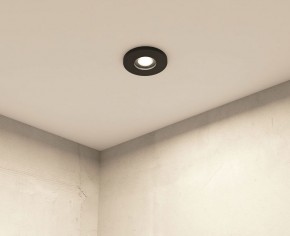DK2036-BK Встраиваемый светильник влагозащ., IP 44, до 15 Вт, GU10, LED, черный, алюминий в Коротчаево - korotchaevo.ok-mebel.com | фото 7