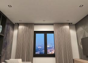 DK2061-BK Встраиваемый светильник IP 20, до 15 Вт, GU10, LED, черный, алюминий в Коротчаево - korotchaevo.ok-mebel.com | фото 3