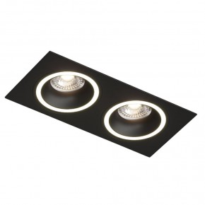 DK2062-BK Встраиваемый светильник, IP 20, до 15 Вт, GU10, LED, черный, алюминий в Коротчаево - korotchaevo.ok-mebel.com | фото