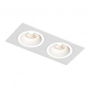 DK2062-WH Встраиваемый светильник, IP 20, до 15 Вт, GU10, LED, белый, алюминий в Коротчаево - korotchaevo.ok-mebel.com | фото