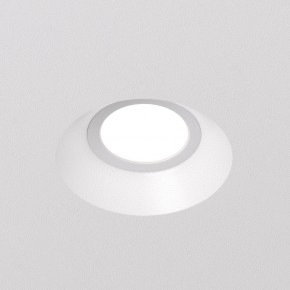 DK2081-WH Встраиваемый точечный светильник для натяжных ПВХ потолков INVIZ, IP 20, до 9 Вт, GU10, LED, белый, ABS-пластик в Коротчаево - korotchaevo.ok-mebel.com | фото
