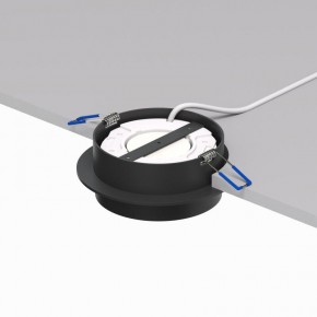 DK2090-BK Встраиваемый светильник FLAT, IP 20, до 15 Вт, GX53, LED, черный, алюминий в Коротчаево - korotchaevo.ok-mebel.com | фото 4