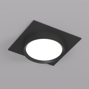 DK2091-BK Встраиваемый светильник FLAT, IP 20, до 15 Вт, GX53, LED, черный, алюминий в Коротчаево - korotchaevo.ok-mebel.com | фото