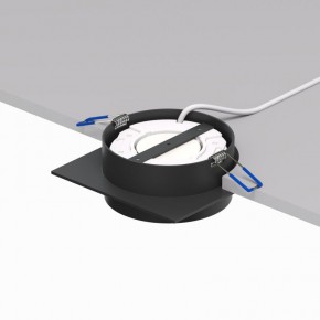 DK2091-BK Встраиваемый светильник FLAT, IP 20, до 15 Вт, GX53, LED, черный, алюминий в Коротчаево - korotchaevo.ok-mebel.com | фото 4