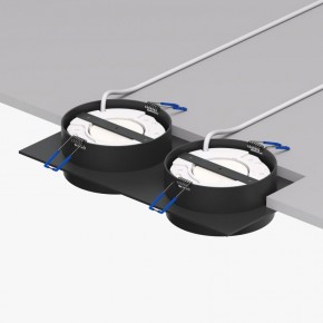 DK2092-BK Встраиваемый светильник FLAT, IP 20, до 15 Вт, GX53, LED, черный, алюминий в Коротчаево - korotchaevo.ok-mebel.com | фото 2