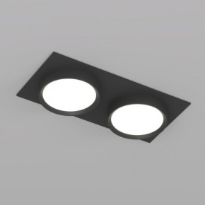 DK2092-BK Встраиваемый светильник FLAT, IP 20, до 15 Вт, GX53, LED, черный, алюминий в Коротчаево - korotchaevo.ok-mebel.com | фото 4