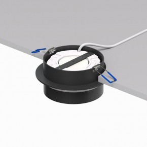 DK2100-BK Встраиваемый светильник NIKO, IP 20, до 15 Вт, GX53, LED, черный, акрил, алюминий в Коротчаево - korotchaevo.ok-mebel.com | фото 4