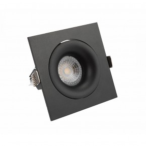 DK2121-BK Встраиваемый светильник, IP 20, 50 Вт, GU10, черный, алюминий в Коротчаево - korotchaevo.ok-mebel.com | фото