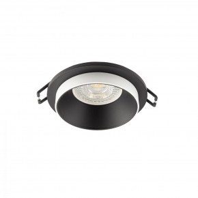 DK2400-BK Встраиваемый светильник, IP 20, 50 Вт, GU10, черный, алюминий в Коротчаево - korotchaevo.ok-mebel.com | фото
