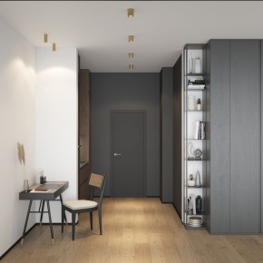 DK2615-SB Накладной светильник SHINE TUBE со светодиодом, D45*H115, IP20, 3000К, 7W, RA?90, сатинированная латунь, алюминий в Коротчаево - korotchaevo.ok-mebel.com | фото 4