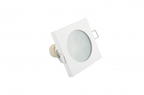 DK3014-WH Встраиваемый светильник влагозащ., IP 44, 50 Вт, GU10, белый, алюминий в Коротчаево - korotchaevo.ok-mebel.com | фото 4